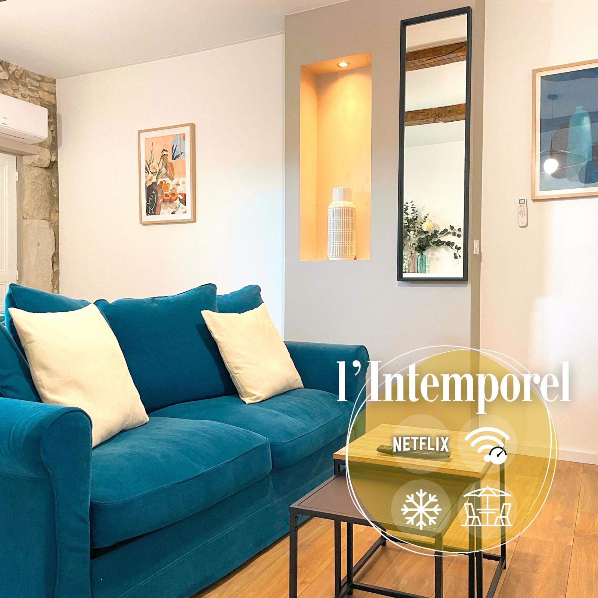 L'Intemporel - T2 Terrasse Couverte En Hypercentre Castres  Luaran gambar